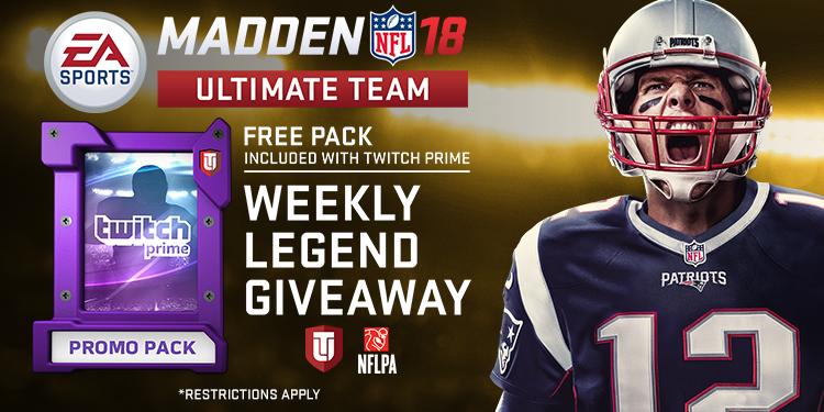 Weekly Legend Giveaway with Twitch