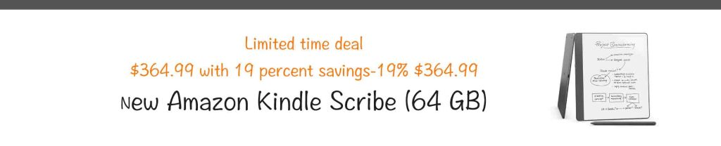 Amazon Kindle Scribe 